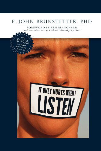 Cover for John Brunstetter · It Only Hurts when I Listen (Paperback Book) [Large Type edition] (2012)