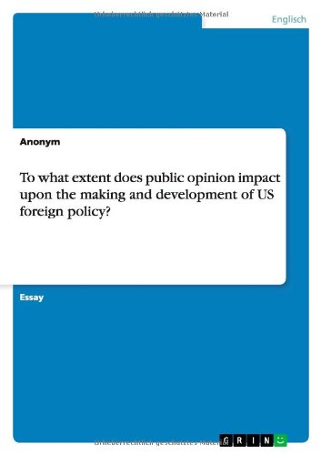 Cover for Anonym · To what extent does public opini (Book) [German edition] (2012)