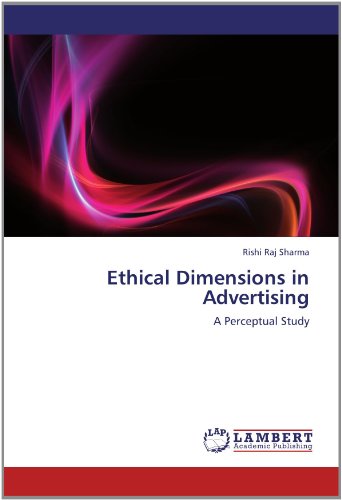 Cover for Rishi Raj Sharma · Ethical Dimensions in Advertising: a Perceptual Study (Paperback Book) (2012)