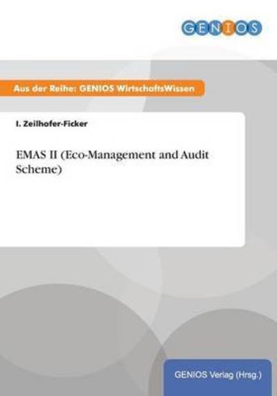 Cover for I Zeilhofer-Ficker · EMAS II (Eco-Management and Audit Scheme) (Paperback Book) (2015)