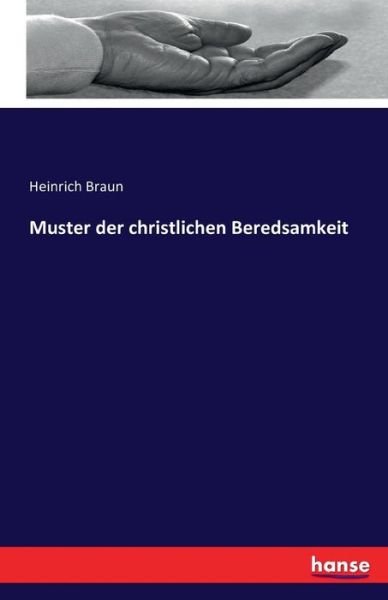 Cover for Braun · Muster der christlichen Beredsamk (Buch) (2016)
