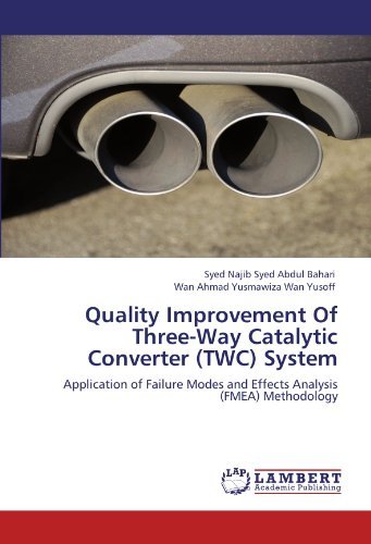 Cover for Wan Ahmad Yusmawiza Wan Yusoff · Quality Improvement of Three-way Catalytic Converter (Twc) System: Application of Failure Modes and Effects Analysis (Fmea) Methodology (Paperback Book) (2011)