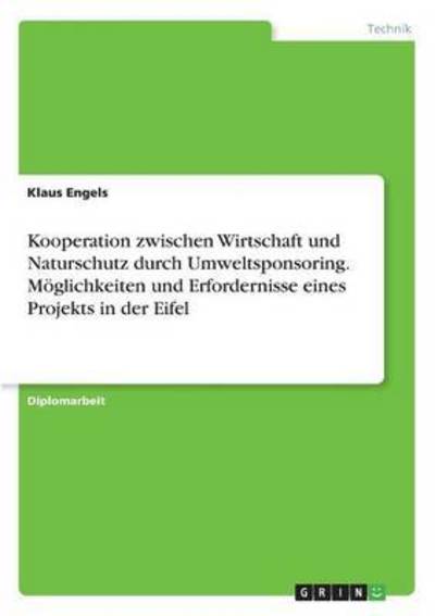 Cover for Engels · Kooperation zwischen Wirtschaft (Buch) (2016)