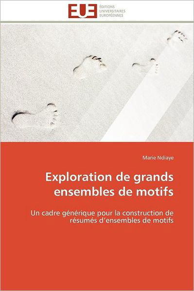 Cover for Marie Ndiaye · Exploration De Grands Ensembles De Motifs: Un Cadre Générique Pour La Construction De Résumés D'ensembles De Motifs (Paperback Book) [French edition] (2018)