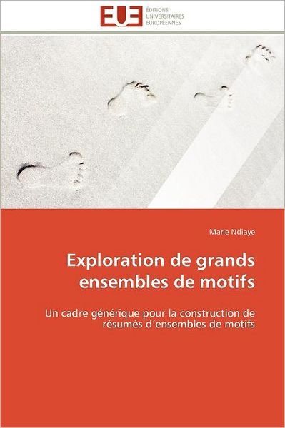 Cover for Marie Ndiaye · Exploration De Grands Ensembles De Motifs: Un Cadre Générique Pour La Construction De Résumés D'ensembles De Motifs (Paperback Bog) [French edition] (2018)