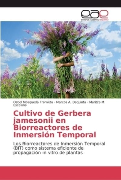 Cover for Osbel Mosqueda Frómeta · Cultivo de Gerbera jamesonii en Biorreactores de Inmersion Temporal (Pocketbok) (2018)