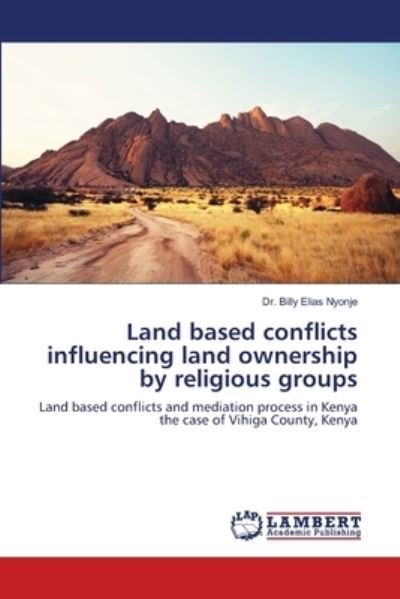 Cover for Nyonje · Land based conflicts influencing (Book) (2020)