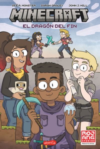 Cover for Sfé R. Monster · Dragón Del Fin. Minecraft (Bog) [Minecraft. Comic - Spanish edition] (2024)