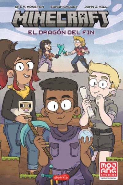 Cover for Sfé R. Monster · Dragón Del Fin. Minecraft (Book) [Minecraft. Comic - Spanish edition] (2024)