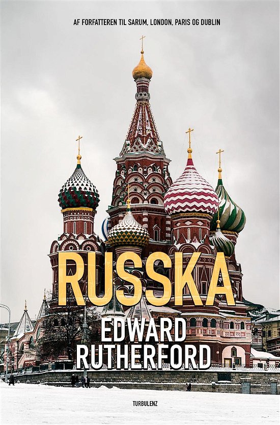 Cover for Edward Rutherfurd · Russka (Bound Book) [1º edição] (2016)
