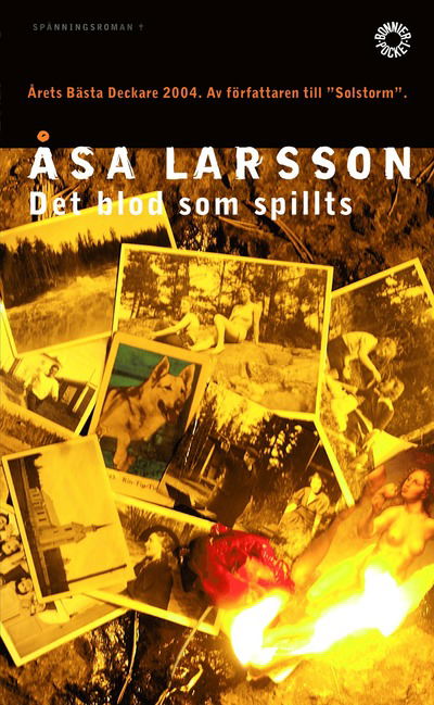 Cover for Åsa Larsson · Det blod som spillts (Paperback Book) (2005)