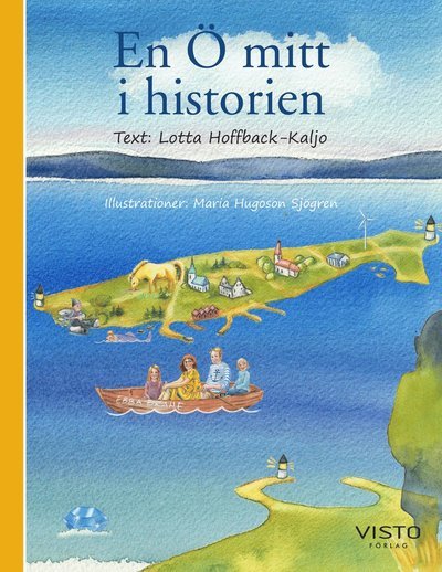 Cover for Lotta Hoffback-Kaljo · En ö mitt i historien (Bound Book) (2019)