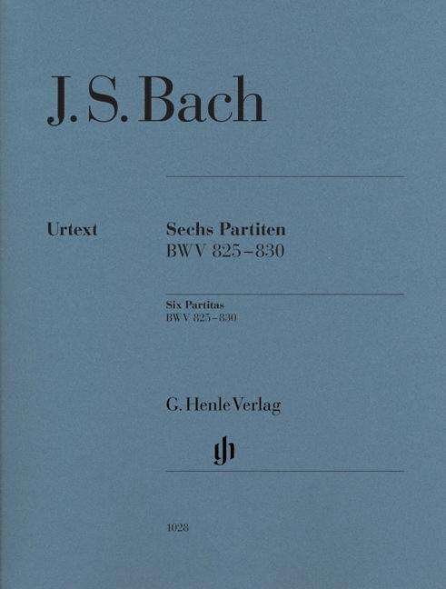 Cover for JS Bach · 6 Partiten 825-830,Kl.HN1028 (Bok) (2018)