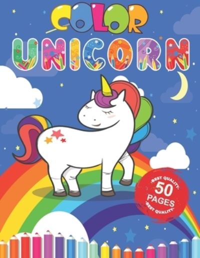 Cover for Barkoun Press · Color Unicorn (Paperback Book) (2020)