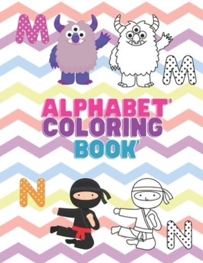 Cover for Efairy Zack · Alphabet Coloring Book (Paperback Bog) (2020)