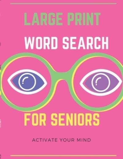 Cover for Marion Cotillard · Large Print Word Search for Seniors (Paperback Book) (2020)