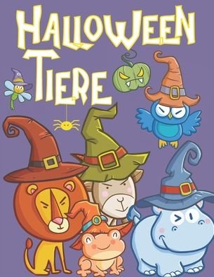 Cover for Bee Art Press · Halloween Tiere (Paperback Book) (2020)