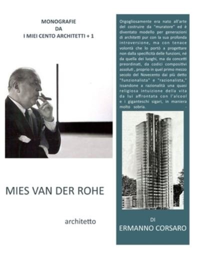 Cover for Ermanno Corsaro · MIES VAN DER ROHE architetto (Paperback Book) (2020)