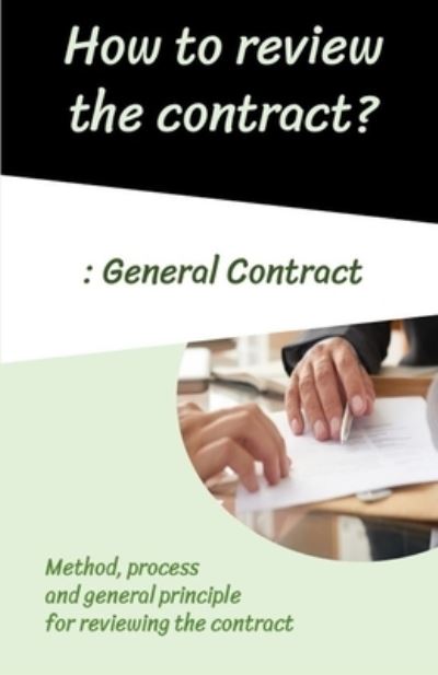 Cover for Panitan Suvannaroj · How to review the contract? (Paperback Book) (2021)