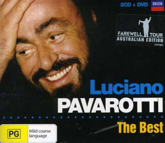Cover for Luciano Pavarotti · Best, the - Farewell Tour (CD) (2005)