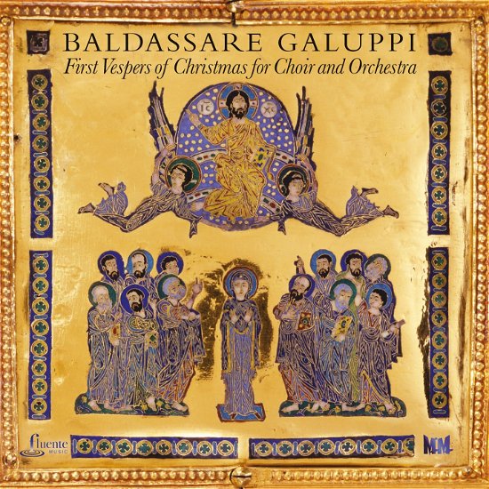 Cover for Cappella Marciana &amp; Marco Gemmani · Galuppi: First Vespers Of Christmas For Choir And Orchestra (CD) (2023)