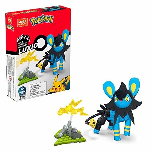 Mega Construx - Luxio - Pokemon - Merchandise - Mattel - 0887961852288 - 24. september 2020