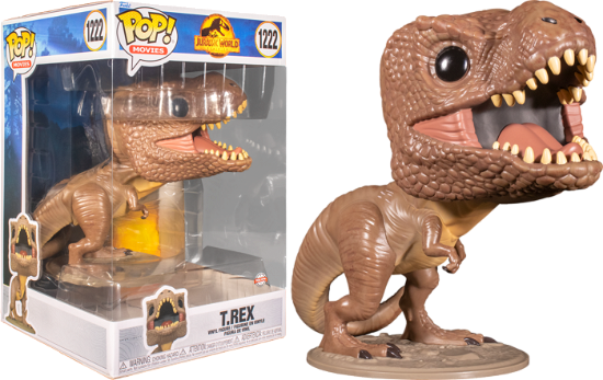 Jurassic World: Funko Pop! Jumbo - T.rex - Jurassic World: Funko Pop! Jumbo - Merchandise - Funko - 0889698622288 - 31. mars 2023