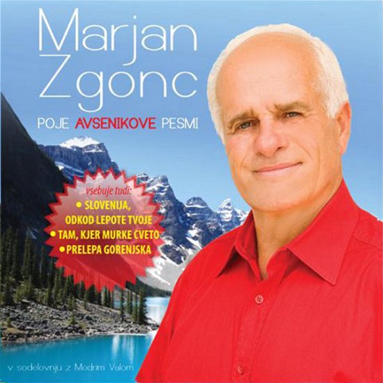 Cover for Zgonc Marjan · M. Zgonc Poje Avsenikove Pesmi (CD) (2019)