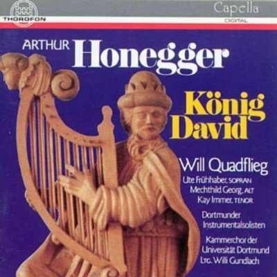 King David - Honegger / Gundlach,willi - Música - THOR - 4003913121288 - 1 de fevereiro de 1991