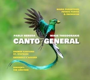 Cover for Maria Farantouri · Canto General (CD) (2023)