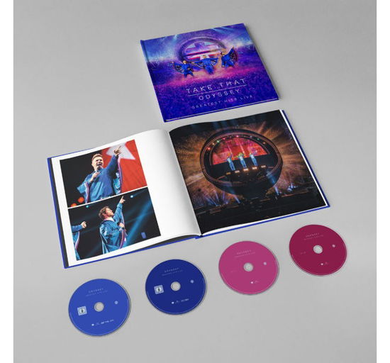 Take That · Odyssey  Greatest Hits Live (CD/DVD/BD) [Box set] (2019)