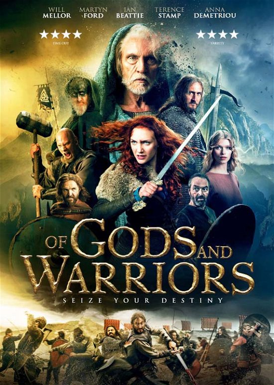 Cover for Of Gods and Warriors · Of Gods And Warriors (aka Viking Destiny) (DVD) (2018)
