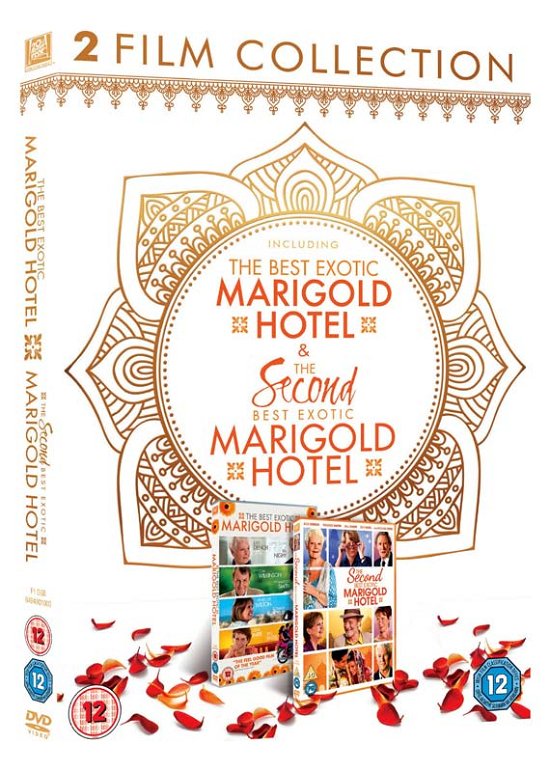 Cover for The Best Exotic Marigold Hotel 12 · The Best Exotic Marigold Hotel / The Second Best Exotic Marigold Hotel (DVD) (2015)