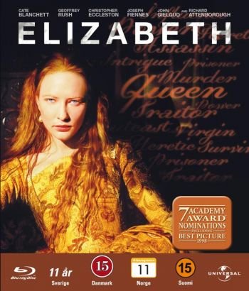 Cover for Elizabeth (Blu-ray) (2022)