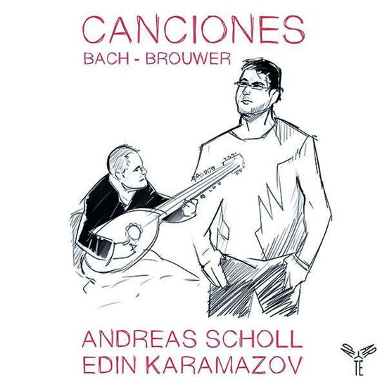 Bach - Brouwer Canciones - Scholl, Andreas / Edin Karamazov - Muziek - APARTE - 5051083169288 - 5 november 2021