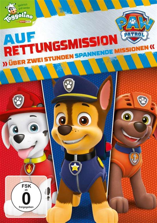 Cover for Keine Informationen · Paw Patrol-auf Rettungsmission (DVD) (2018)