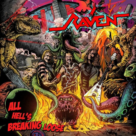 Cover for Raven · All Hell's Breaking Loose (CD) (2023)