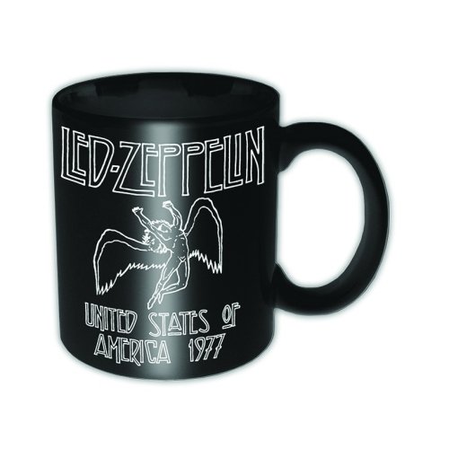 Cover for Led Zeppelin · Led Zeppelin Boxed Standard Mug: 77 US Tour (Krus) [Black edition] (2014)