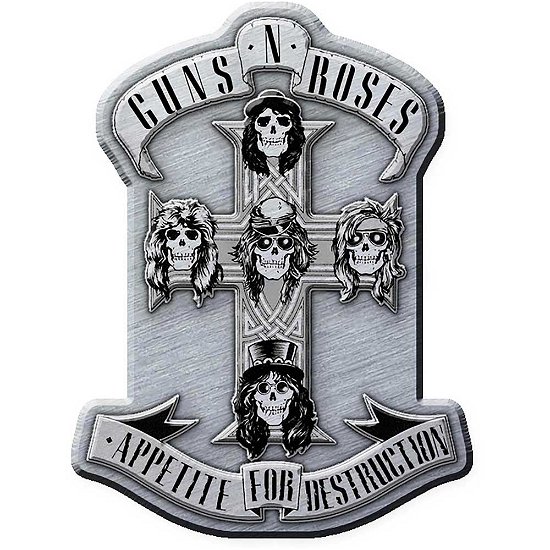 Guns N' Roses Pin Badge: Appetite (Enamel In-Fill) - Guns N Roses - Merchandise - PHM - 5055339787288 - 28. oktober 2019