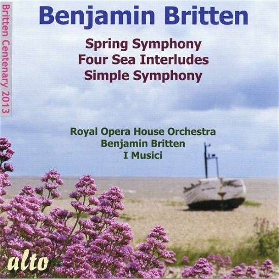 Cover for Royal Opera House Orch / Britten &amp; I Musici / Ayo · Britten: Spring Symphony / 4 Sea Interludes / Spring Symphony (CD) (2013)