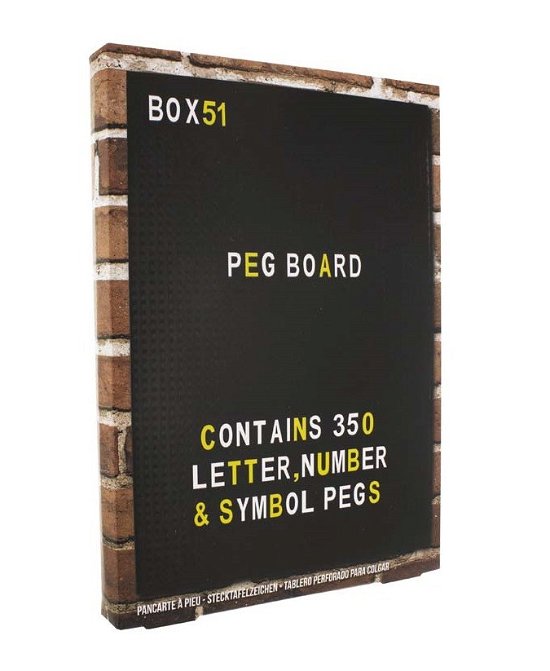 Cover for Retro Peg Board (MERCH)