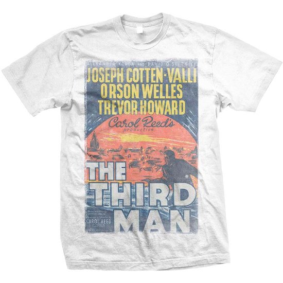 Cover for StudioCanal · StudioCanal Unisex T-Shirt: The Third Man (T-shirt) [size M] [White - Unisex edition]