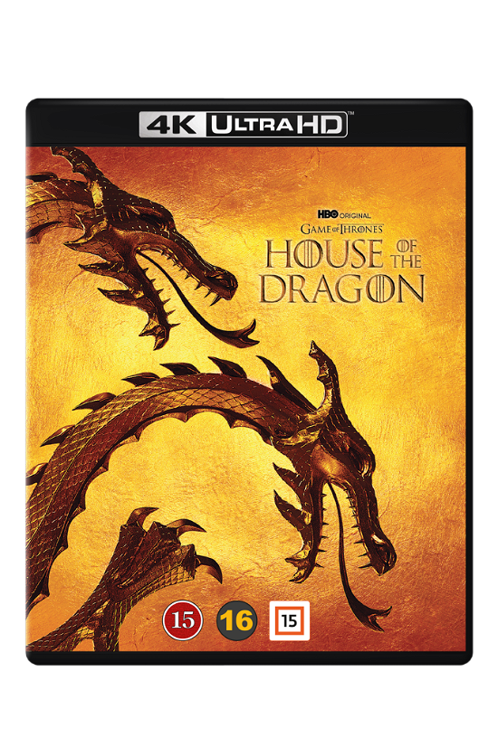 Cover for House of the Dragon · House of the Dragon - Season 1 (4K UHD + Blu-ray) (2023)