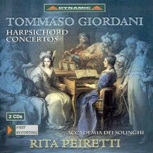 Cover for Giordani / Peiretti / Accademia Dei Solinghi · Harpsichord Concertos (CD) (2004)