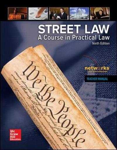 Cover for McGraw Hill · Street Law: A Course in Practical Law, Teacher Manual - NTC: STREET LAW (Paperback Book) (2015)