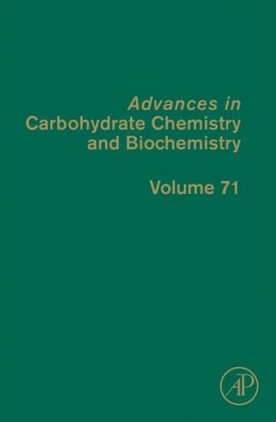 Cover for Derek Horton · Advances in Carbohydrate Chemistry and Biochemistry (Hardcover Book) (2014)