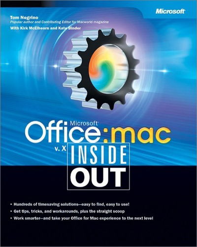 Cover for Kate Binder · Inside Out: Microsoft Office v. X for Mac Inside Out (Book) (2002)