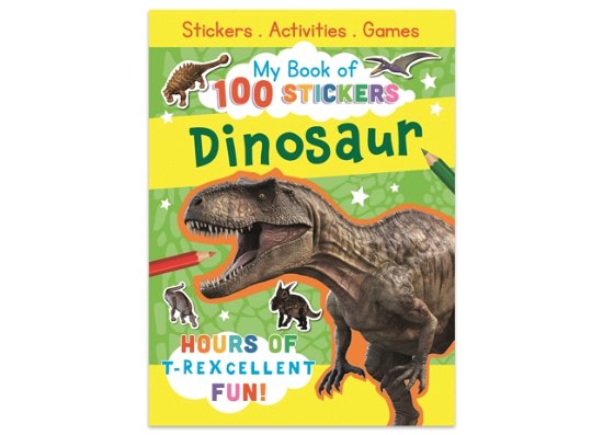 100 Stickers - Dinosaurs (Paperback Book) (2024)