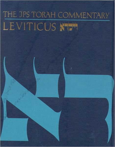 Cover for Baruch A. Levine · The JPS Torah Commentary: Leviticus - JPS Torah Commentary (Hardcover Book) [1st edition] (2003)