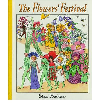 Cover for Elsa Beskow · The Flowers' Festival (Inbunden Bok) [Mini edition] (2010)